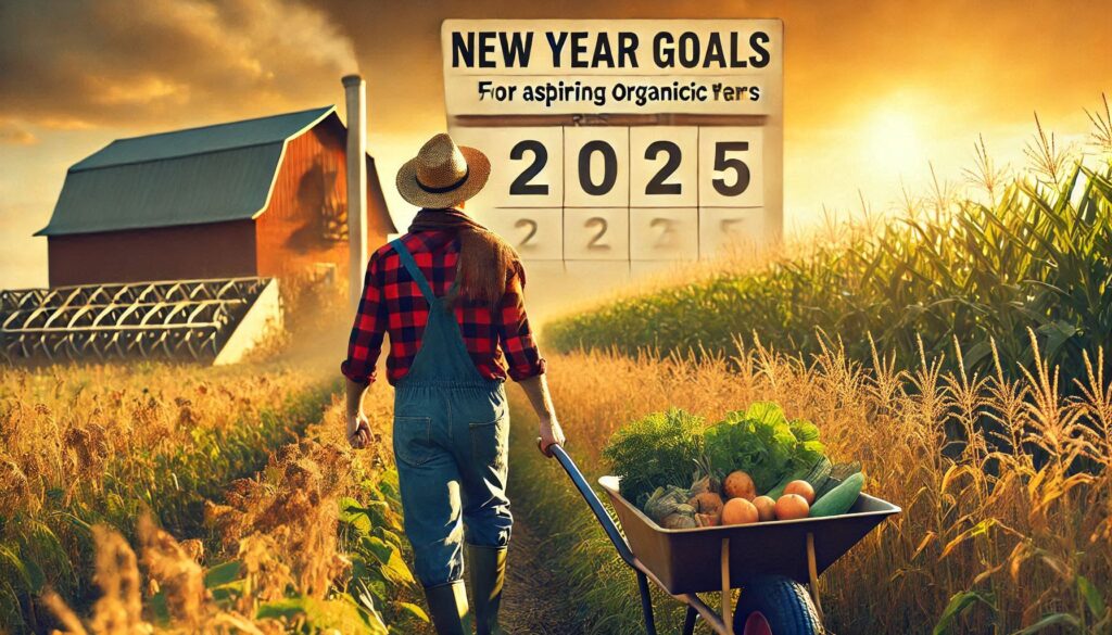 New Year Goals for Farmers: 5 Resolutions for Aspiring Organic Farmers in 2025