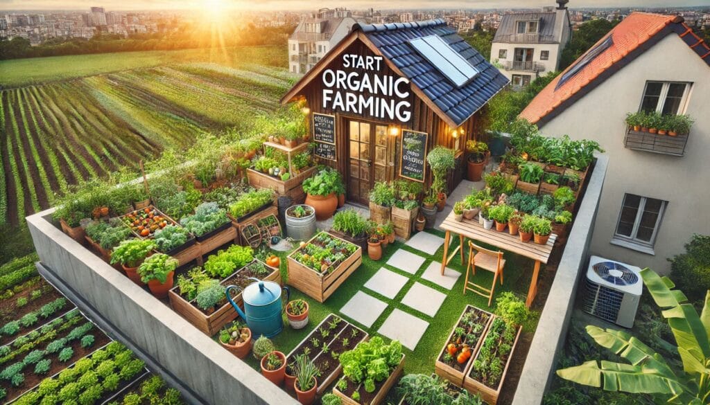 Can You Start Organic Farming on a Small spaces ?Absolutely!