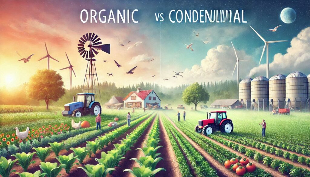 Organic vs. Conventional Farming: Key Differences Between Organic and Conventional Farming