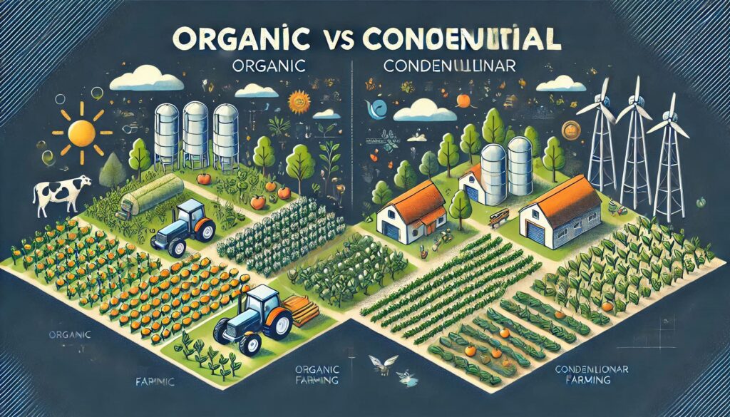 Organic vs. Conventional Farming: Key Differences Between Organic and Conventional Farming